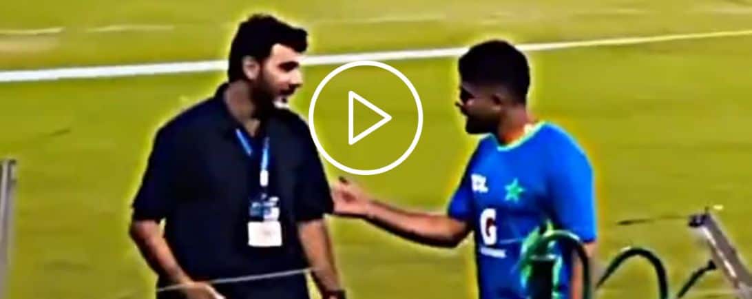 [Watch] 'Calm' And 'Cool' Babar Azam Gets Angry At A Fan